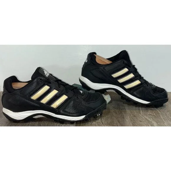 Adidas * Traxion * Firm Ground * Black/White Retro * Cleats * Men's Size 9.5